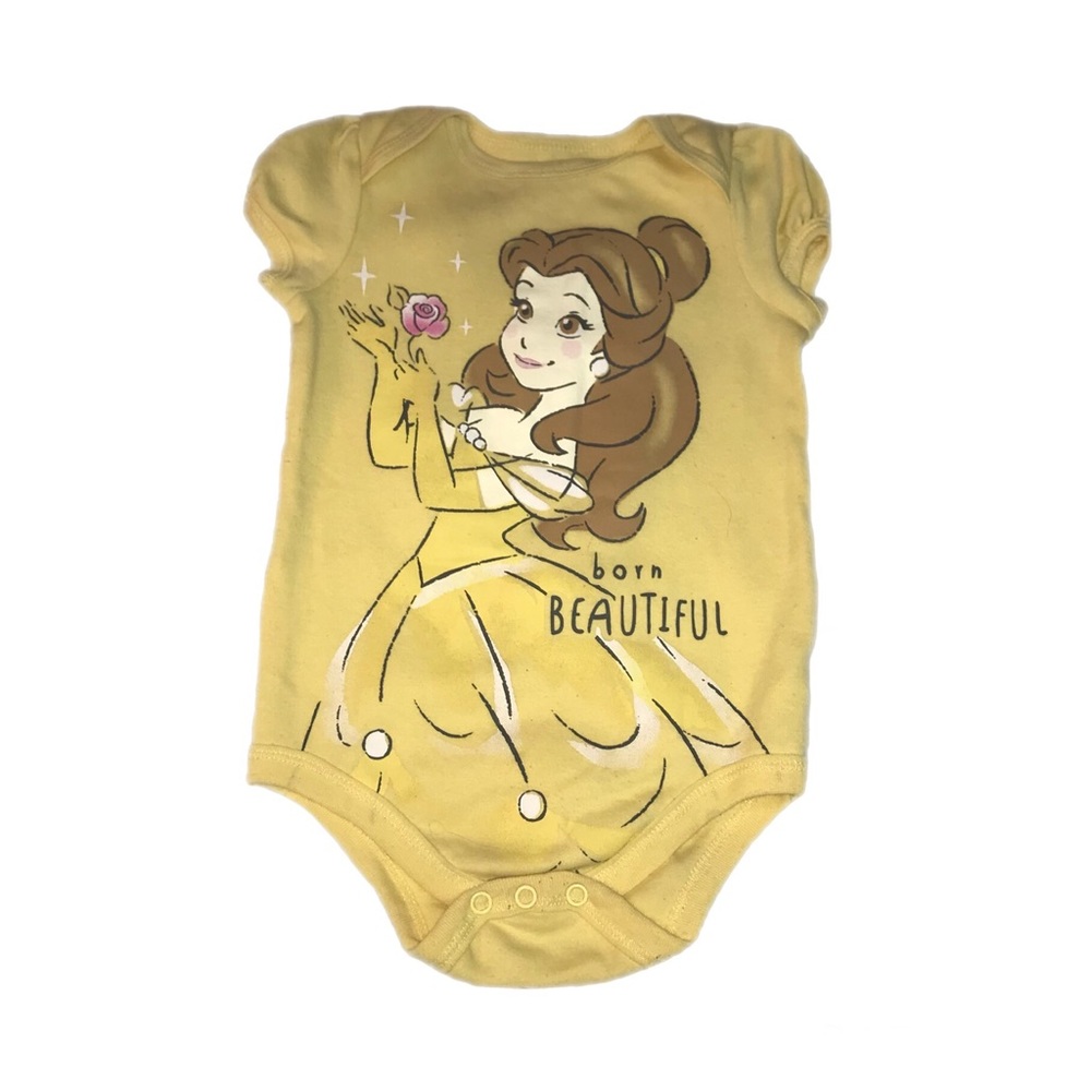 Disney Toddler/Baby Girl Beauty and Beast Onesie Belle Yellow | Size - 18 Months